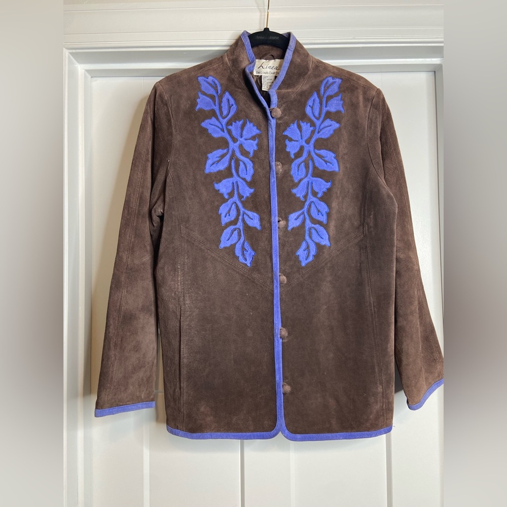 LINEA leather coat